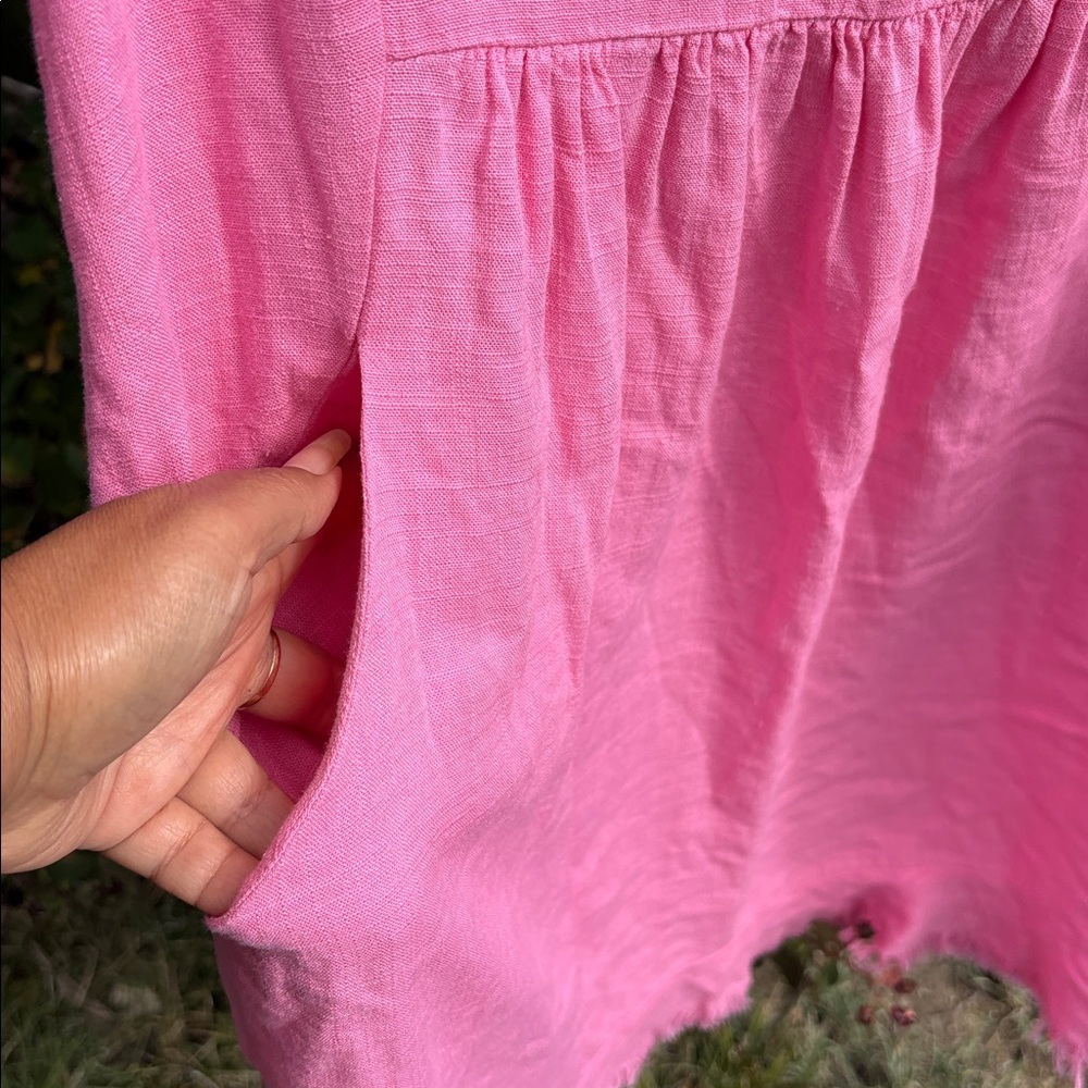 Umgee Vibrant Pink dress. - Picture 6 of 9